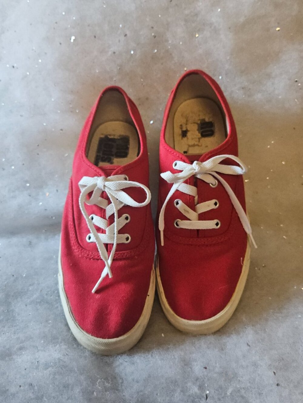 PRO-Keds Royal Lo Top Red Canvas Women's Sneakers Size 8